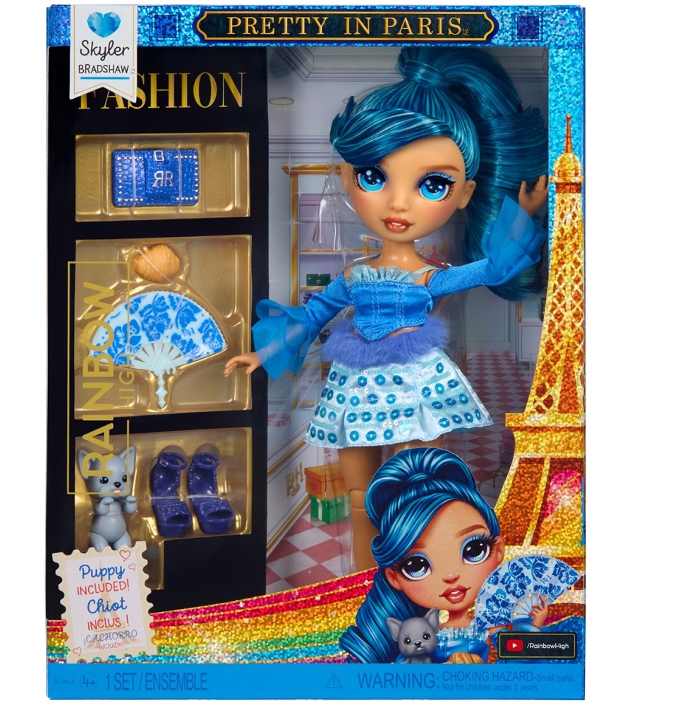 ΚΟΥΚΛΑ MGA RAINBOW HIGH: PRETTY IN PARIS - SKYLER BRADSHAW 248866