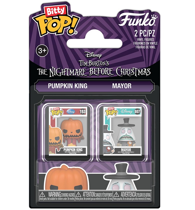 ΦΙΓΟΥΡΕΣ FUNKO BITTY POP! 2-PACK: PUMPKIN KING AND MAYOR