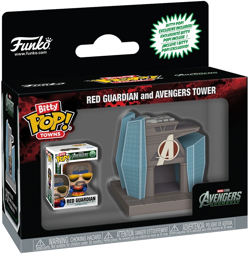 ΦΙΓΟΥΡΑ FUNKO BITTY POP! RED GUARDIAN AND AVENGERS TOWER