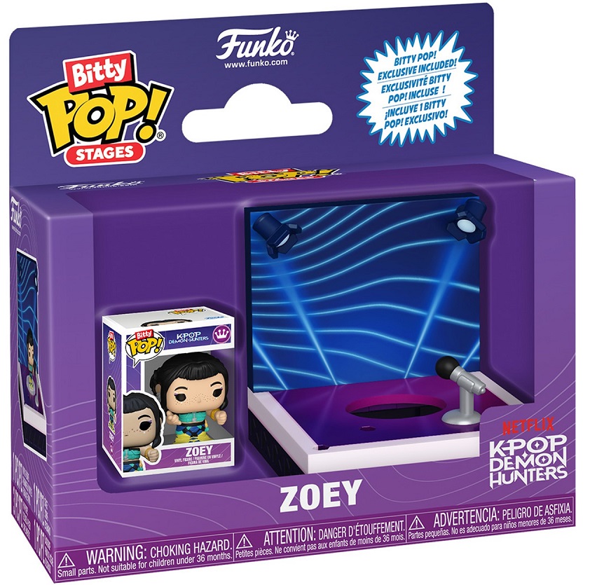 ΦΙΓΟΥΡΑ FUNKO BITTY POP! K-POP DEMON HUNTERS - ZOEY