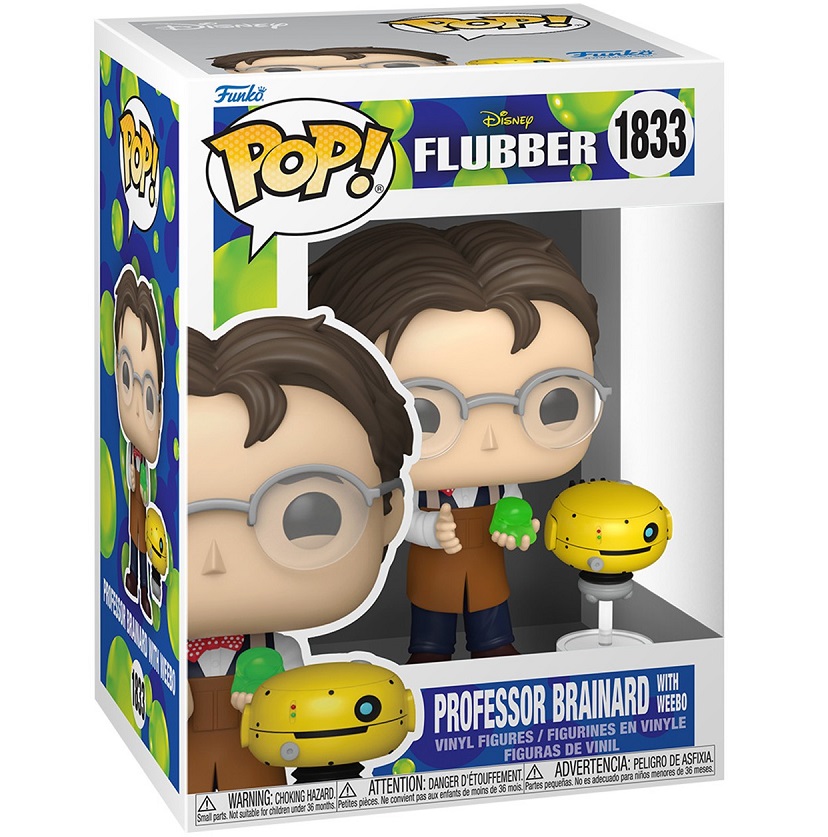 ΦΙΓΟΥΡΑ FUNKO POP! PROFESSOR BRAINARD WITH WEEBO #1833 ---