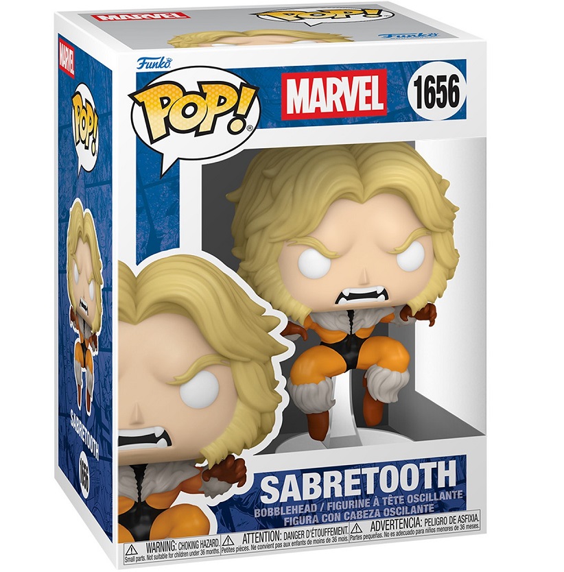 ΦΙΓΟΥΡΑ FUNKO POP! SABERTOOTH #1656 BOBBLE-HEAD