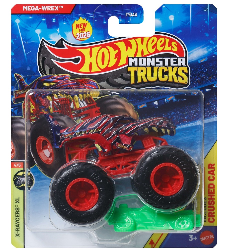 ΠΑΙΧΝΙΔΙ MATTEL HOT WHEELS: MONSTER TRUCKS MEGA-WREX JKJ88 ---
