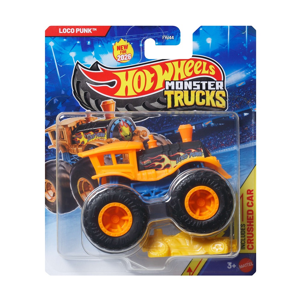 ΠΑΙΧΝΙΔΙ MATTEL HOT WHEELS: MONSTER TRUCKS LOCO PUNK JNP40 ---