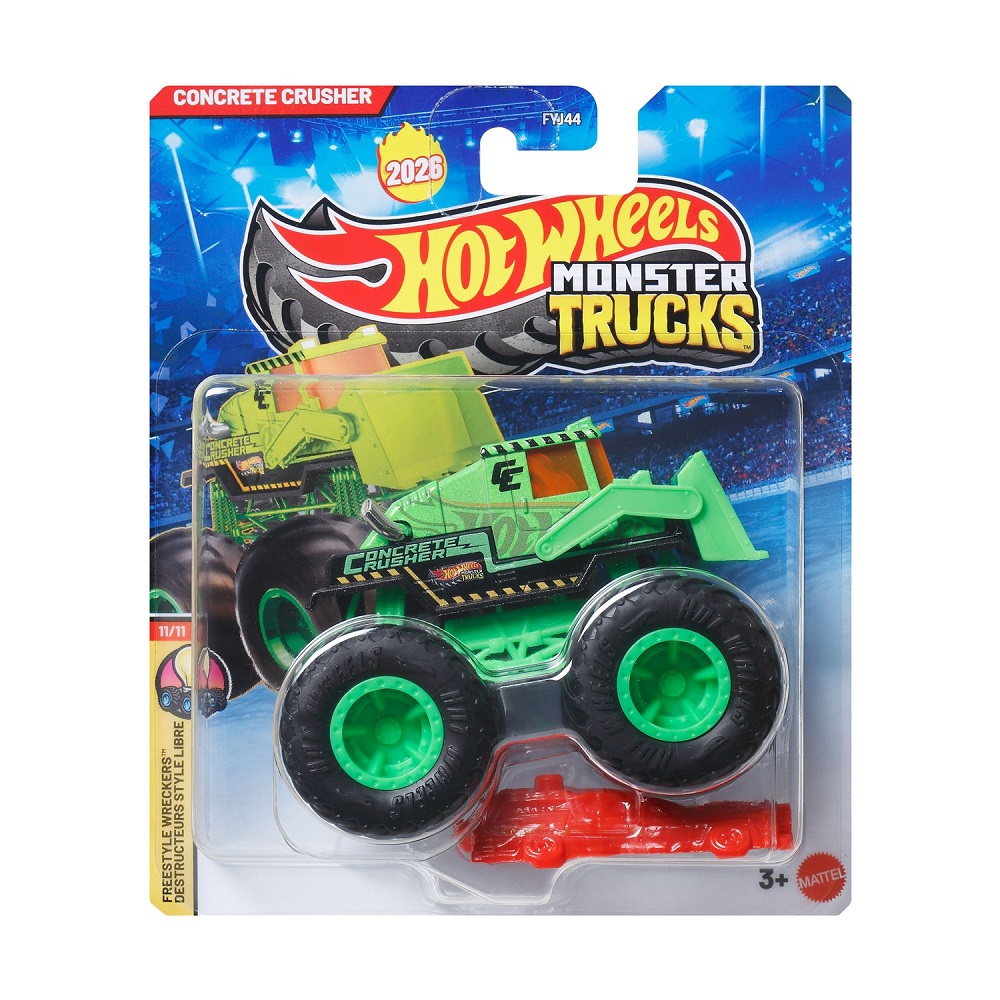 ΠΑΙΧΝΙΔΙ MATTEL HOT WHEELS: MONSTER TRUCKS CONCRETE CRUSHER JKJ86 ---