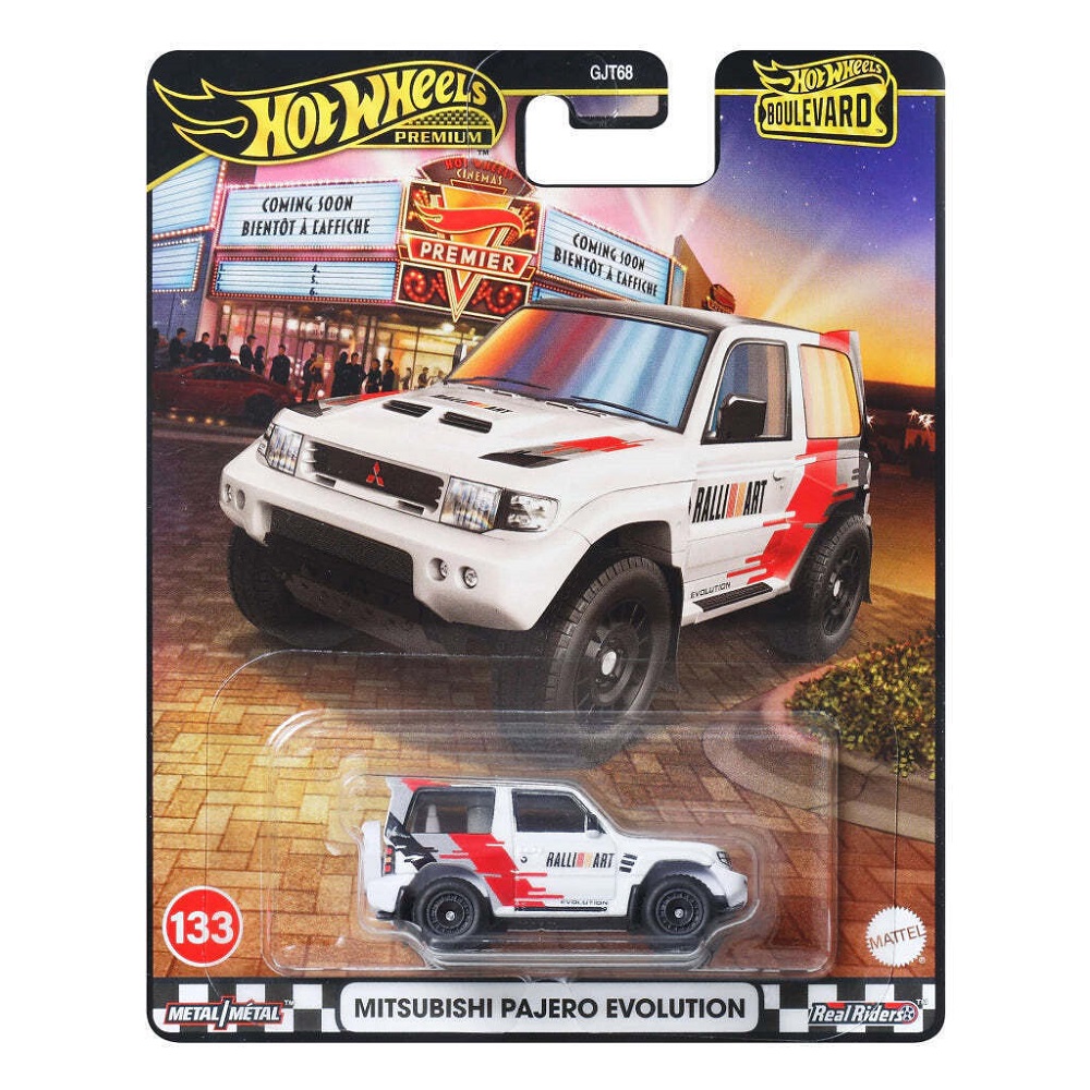 ΠΑΙΧΝΙΔΙ MATTEL HOT WHEELS: PREMIUM CARS - BOULEVARD HW MITSUBISHI PAJERO EVOLUTION JBL26