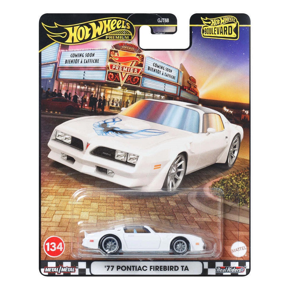 ΠΑΙΧΝΙΔΙ MATTEL HOT WHEELS: PREMIUM CARS - BOULEVARD HW 77 PONTIAC FIREBIRD TA JBL28