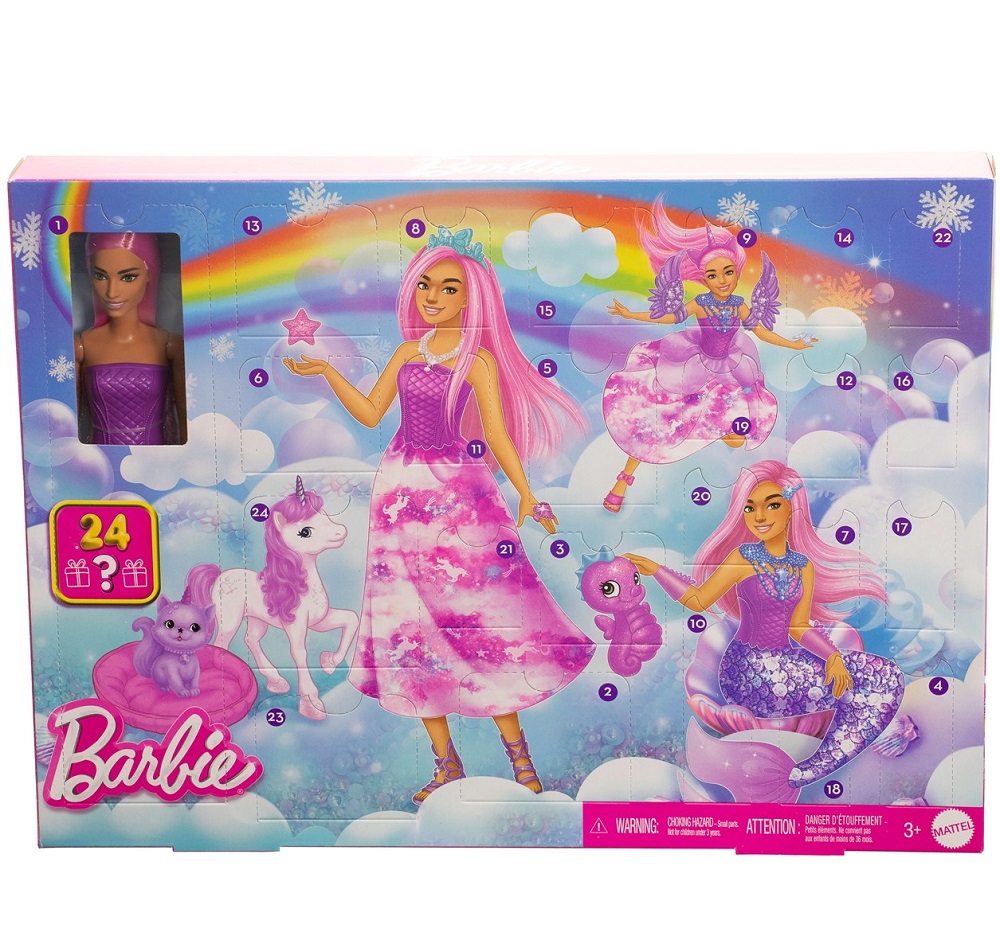 ΚΟΥΚΛΑ MATTEL BARBIE: FANTASY DREAM WORLD - ADVENT CALENDAR JFL66