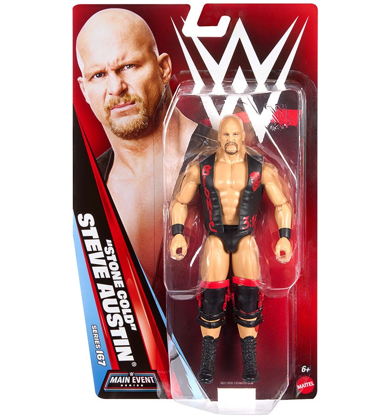 ΦΙΓΟΥΡΑ MATTEL WWE: MAIN EVENT FIGURES – WWE STEVE AUSTIN JHJ27