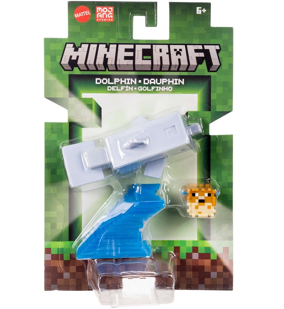ΠΑΙΧΝΙΔΙ MATTEL MINECRAFT: DOLPHIN 8CM JJR97