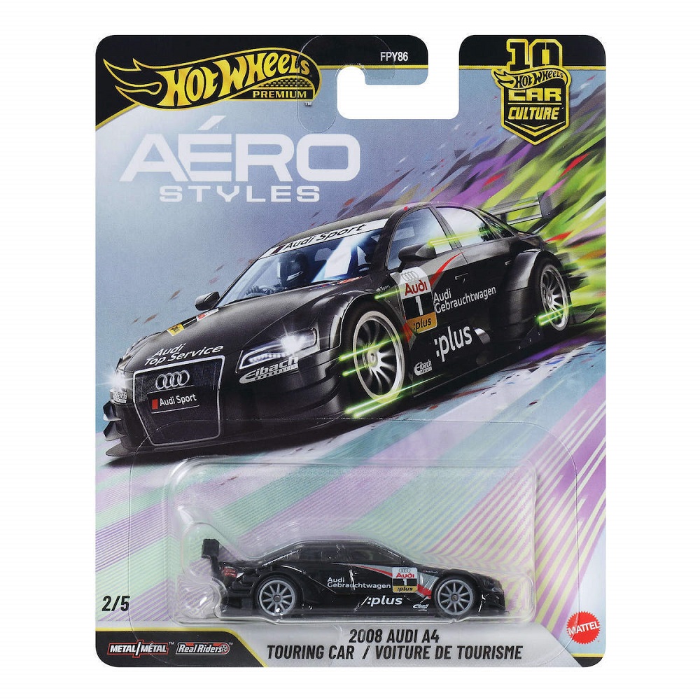 ΠΑΙΧΝΙΔΙ MATTEL HOT WHEELS: PREMIUM AERO STYLES - 2004 AUDI A4 JKF04