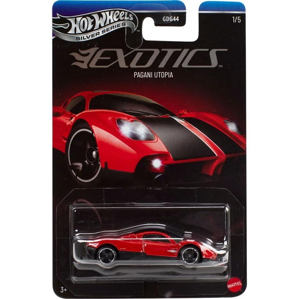 ΠΑΙΧΝΙΔΙ MATTEL HOT WHEELS SILVER SERIES: EXOTICS - PAGANI UTOPIA JKX76