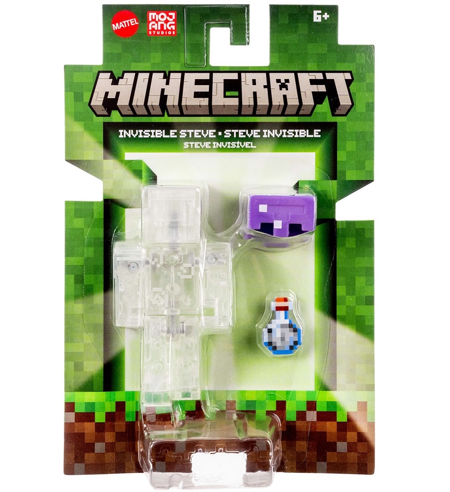 ΠΑΙΧΝΙΔΙ MATTEL MINECRAFT: INVISIBLE STEVE 8CM JND86