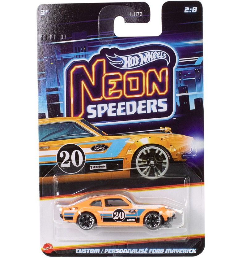 ΠΑΙΧΝΙΔΙ MATTEL HOT WHEELS: NEON SPEEDERS - CUSTOM / FORD MAVERICK JKX94