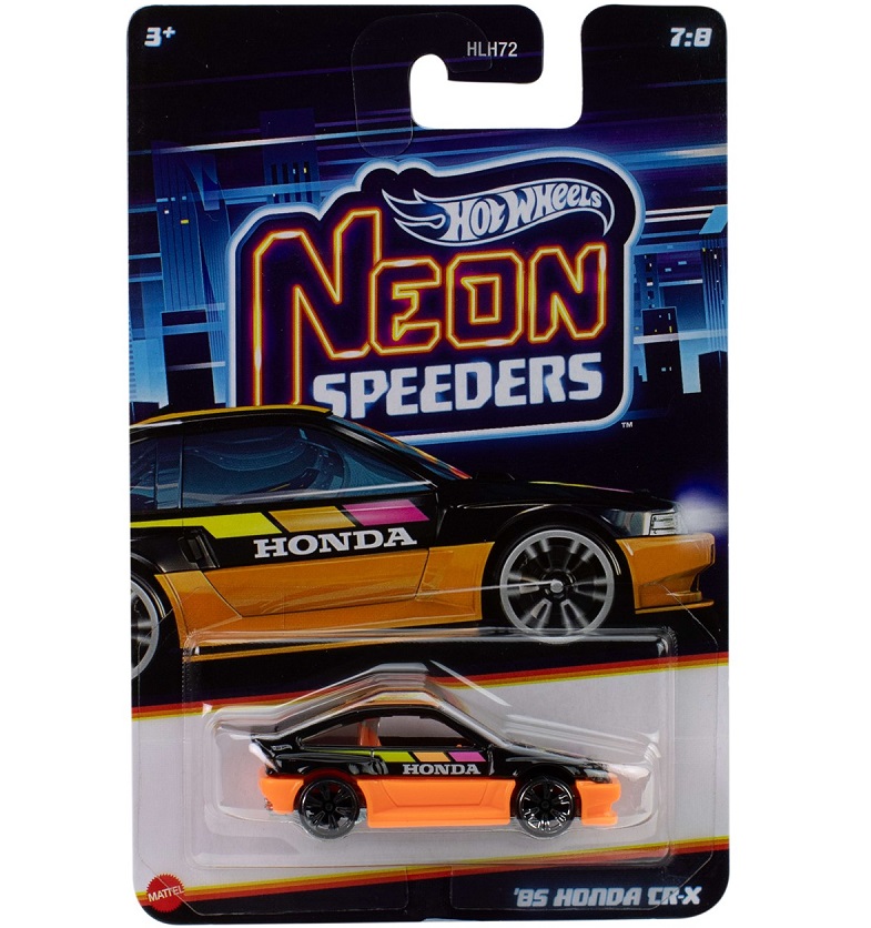 ΠΑΙΧΝΙΔΙ MATTEL HOT WHEELS: NEON SPEEDERS - '85 HONDA CR-X JKX99