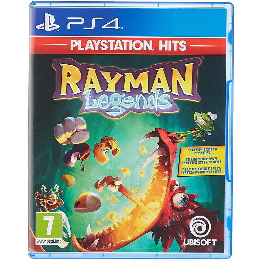 RAYMAN LEGENDS PS4 PLAYSTATION HITS