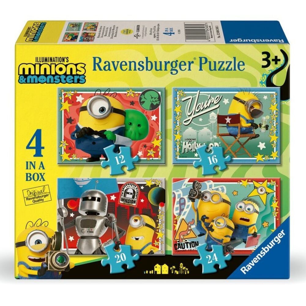 ΠΑΖΛ RAVENSBURGER: MINIONS 3 - 4 ΣΕ 1 12004348