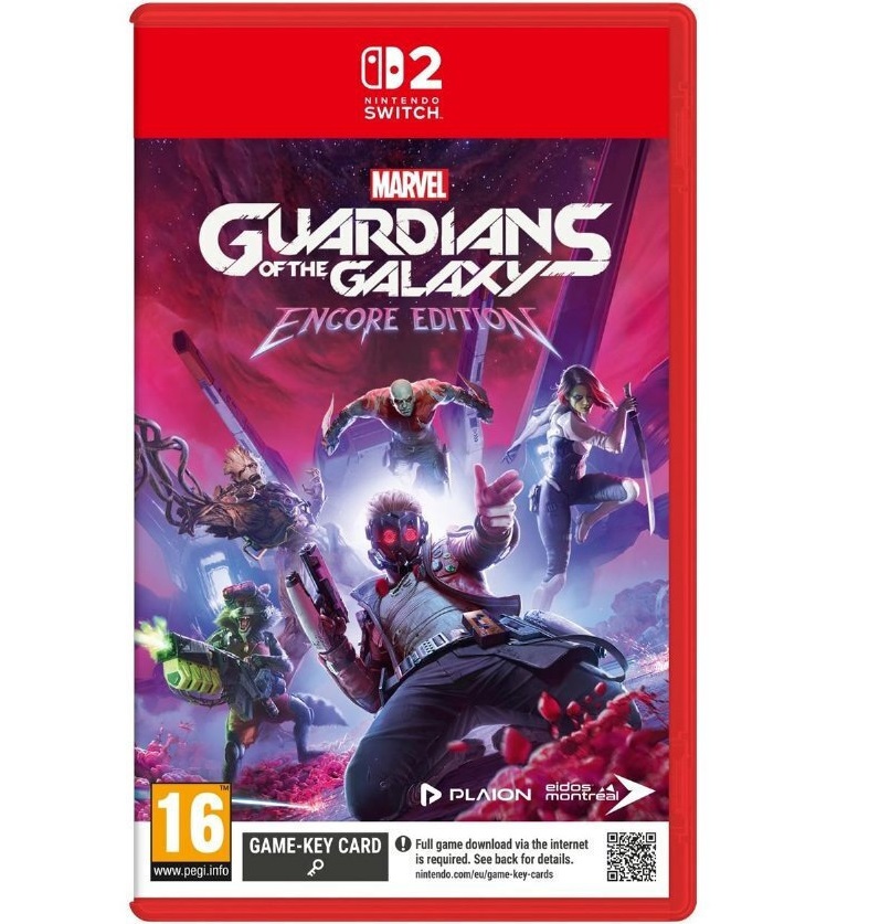 MARVEL: GUARDIANS OF THE GALAXY - ENCORE EDITION (GAME KEY CARD) SWITCH 2