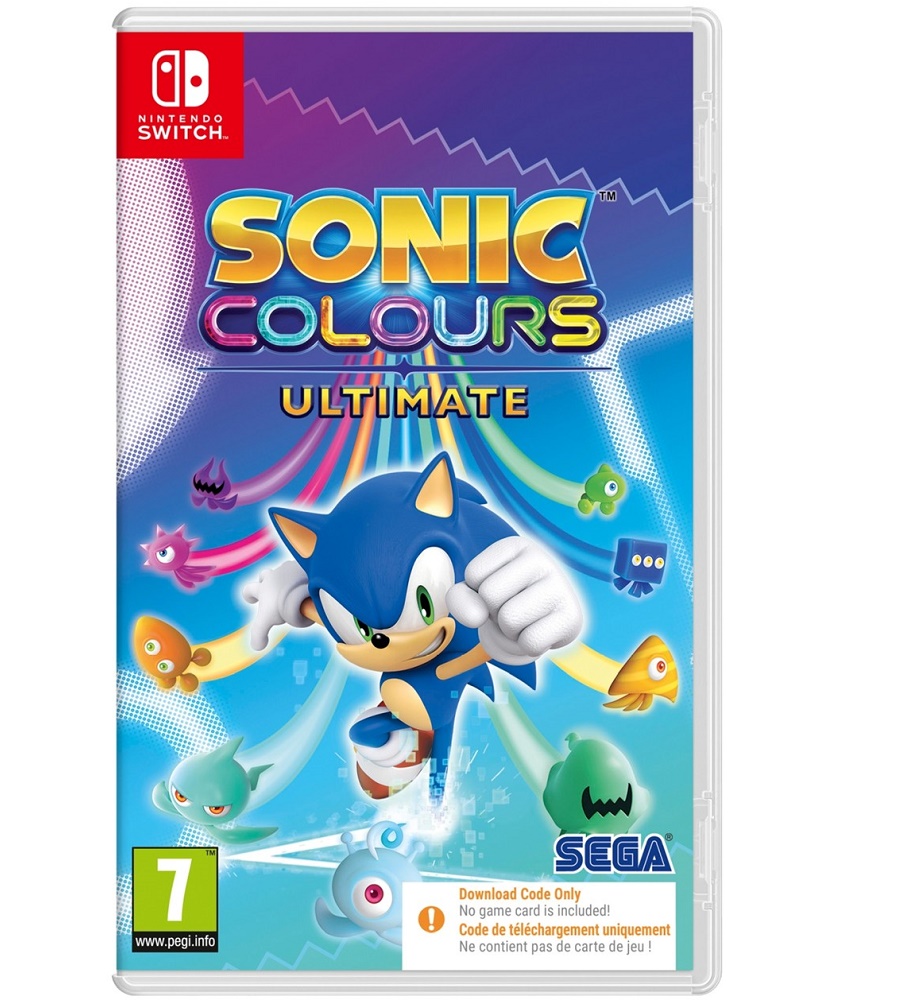 SONIC COLOURS: ULTIMATE (CODE IN A BOX) SWITCH ---
