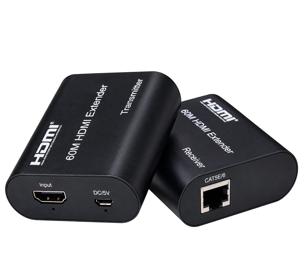 EXTENDER HDMI ΜΕΣΩ UTP POWERTECH CAB-H204 1080p/60Hz 120M
