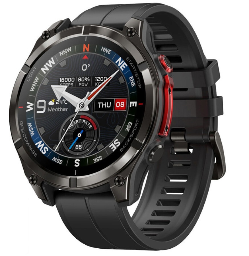 SMARTWATCH ZEBLAZE STRATOS 4 PRO BLACK