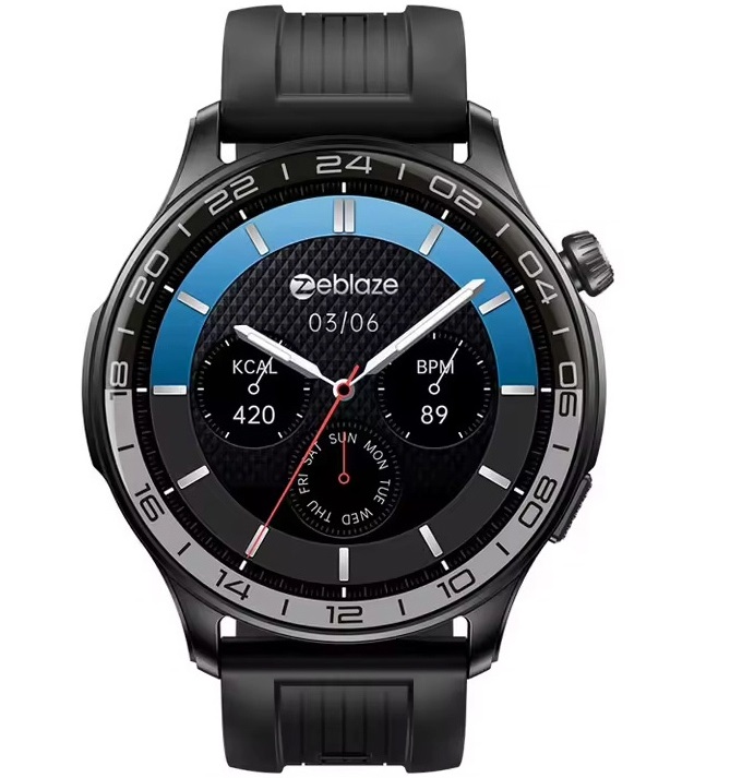 SMARTWATCH ZEBLAZE BTALK 4 PRO BLACK