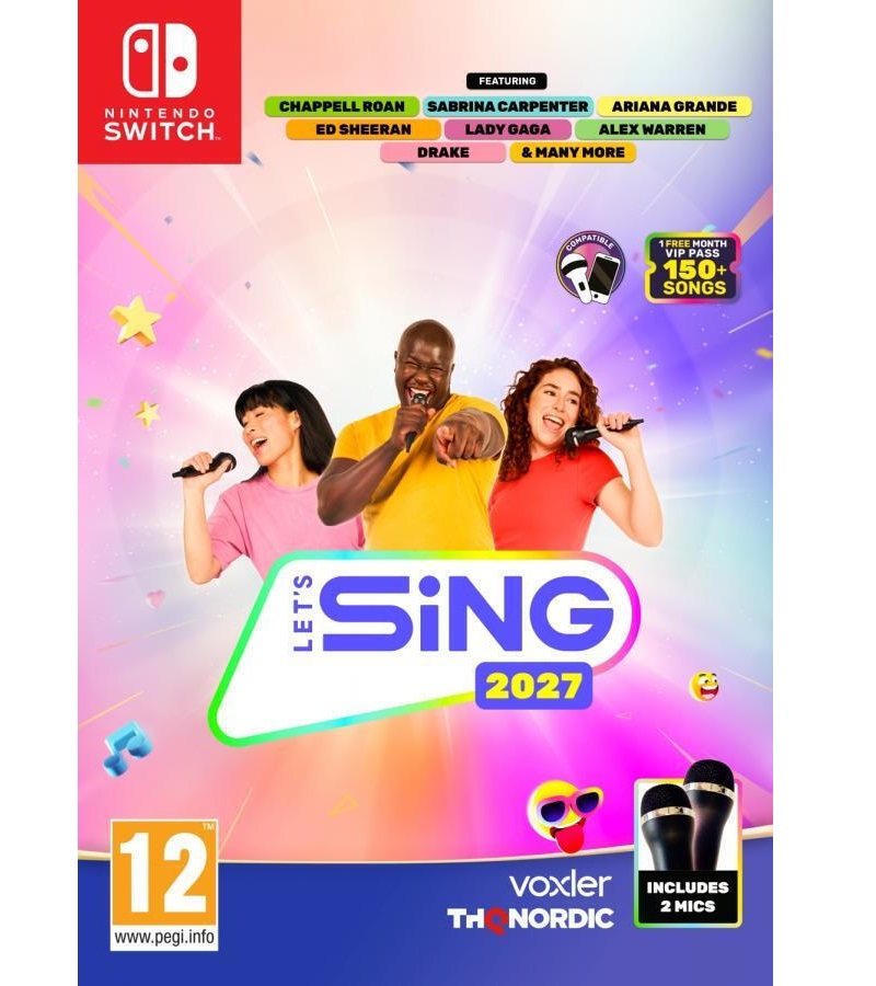 LET'S SING 2027 [+2 MIC] SWITCH