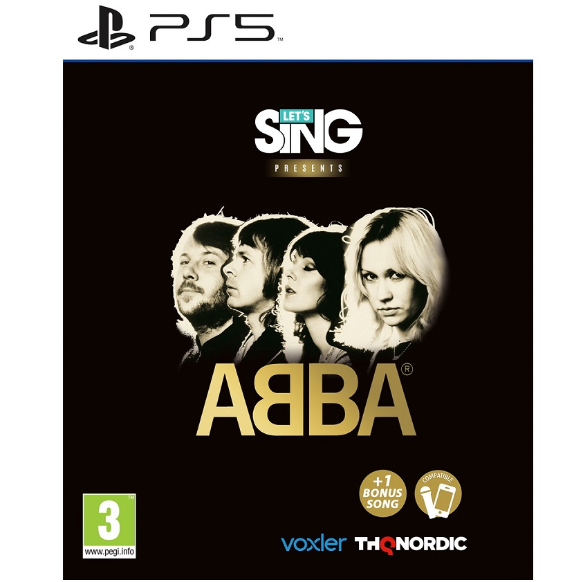 LET'S SING 2027 PRESENTS ABBA PS5