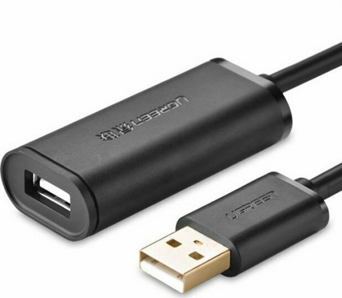 ΚΑΛΩΔΙΟ ΠΡΟΕΚΤΑΣΗΣ USB 2.0 UGREEN US121 10321 10M BLACK