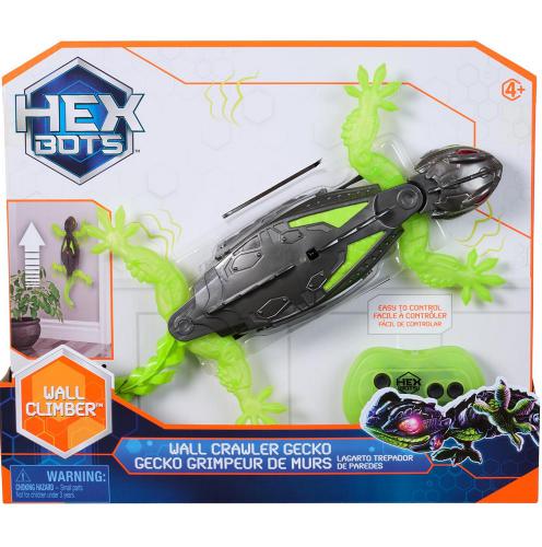 ΠΑΙΧΝΙΔΙ SPIN MASTER HEXBOTS: WALL CLIMBER - WALL CRAWLER GECKO 6070281