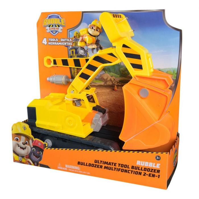 ΠΑΙΧΝΙΔΙ SPIN MASTER RUBBLE AND CREW: RUBBLE - ULTIMATE TOOL BULLDOZER 6073297