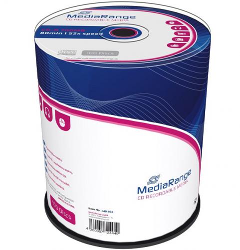 CD MEDIARANGE MR204 80MIN/700MB 52X 100T