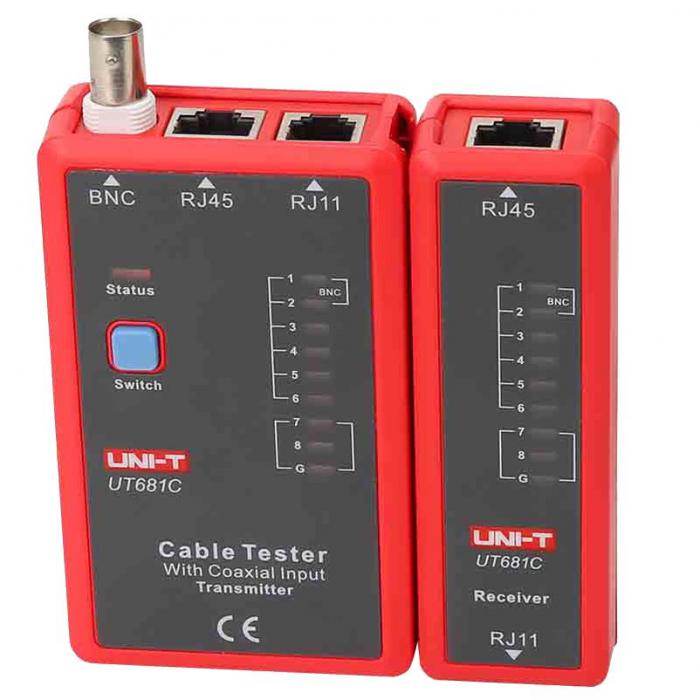 ΕΡΓΑΛΕΙΟ ΕΛΕΓΧΟΥ ΚΑΛΩΔΙΩΣΕΩΝ UNI-T UT681C