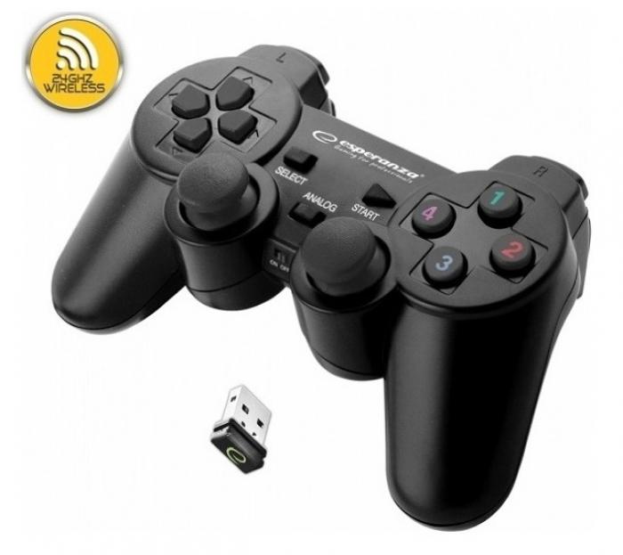 GAMEPAD ESPERANZA PS3 - PC EGG108K GLADIATOR BLACK
