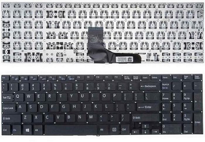 ΠΛΗΚΤΡΟΛΟΓΙΟ ΓΙΑ LAPTOP SONY VAIO SVF15A WITH OUT FRAME US BLACK