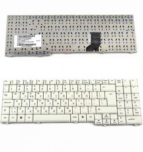 ΠΛΗΚΤΡΟΛΟΓΙΟ ΓΙΑ LAPTOP PACKARD BELL MINOS GP3W UK WHITE