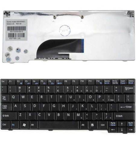ΠΛΗΚΤΡΟΛΟΓΙΟ ΓΙΑ LAPTOP SONY VAIO VPC-M11 US BLACK