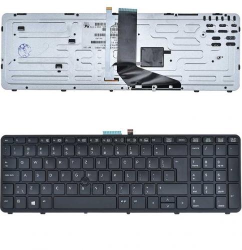 ΠΛΗΚΤΡΟΛΟΓΙΟ ΓΙΑ LAPTOP HP ZBOOK 15 17 G1 G2 WITH BACKLIGHT UK BLACK