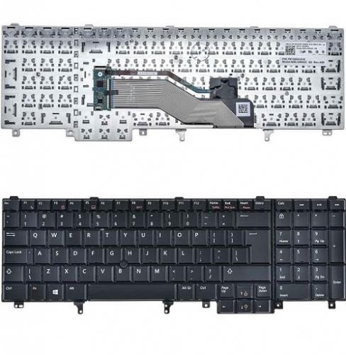 ΠΛΗΚΤΡΟΛΟΓΙΟ ΓΙΑ LAPTOP DELL LATITUBE E5520 E5530 PRECISION M4600 M6600 UK BLACK