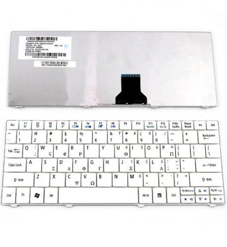 ΠΛΗΚΤΡΟΛΟΓΙΟ ΓΙΑ LAPTOP ACER ASPIRE ZA3 US WHITE