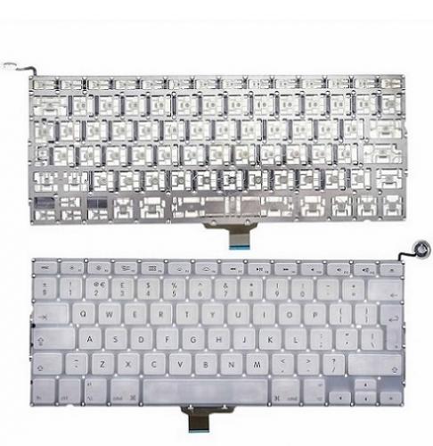 ΠΛΗΚΤΡΟΛΟΓΙΟ ΓΙΑ LAPTOP APPLE MACBOOK PRO A1342 UK ΛΕΥΚΟ