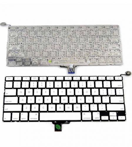 ΠΛΗΚΤΡΟΛΟΓΙΟ ΓΙΑ LAPTOP APPLE MACBOOK PRO A1342 US ΛΕΥΚΟ