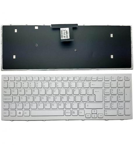ΠΛΗΚΤΡΟΛΟΓΙΟ ΓΙΑ LAPTOP SONY VAIO VPC-EB UK WITH FRAME WHITE