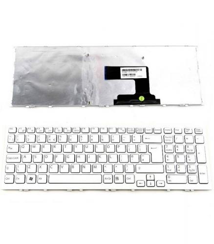 ΠΛΗΚΤΡΟΛΟΓΙΟ ΓΙΑ LAPTOP SONY VAIO VPC-EL WITH FRAME UK WHITE