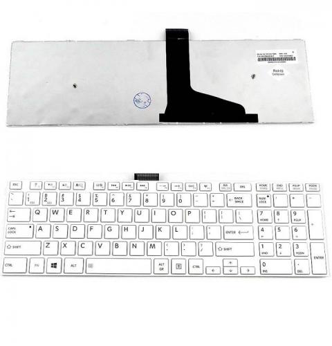 ΠΛΗΚΤΡΟΛΟΓΙΟ ΓΙΑ LAPTOP TOSHIBA C50-A US WHITE