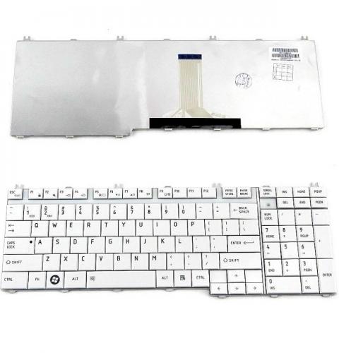 ΠΛΗΚΤΡΟΛΟΓΙΟ ΓΙΑ LAPTOP TOSHIBA SATELLITE L500 US WHITE