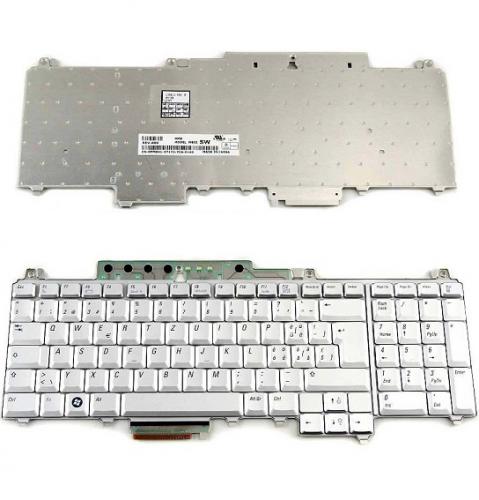 ΠΛΗΚΤΡΟΛΟΓΙΟ ΓΙΑ LAPTOP DELL INSPIRON 1720 UK SILVER