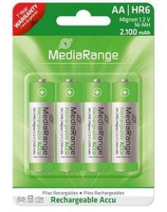 ΜΠΑΤΑΡΙΕΣ ΕΠΑΝΑΦΟΡΤΙΖΟΜΕΝΕΣ MEDIARANGE HR6 MRBAT121 AA Ni-Μh 2100 (TEMAXIA 4)