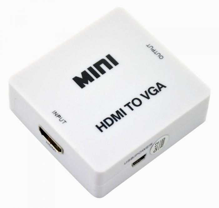 ΜΕΤΑΤΡΟΠΕΑΣ HDMI ΣΕ VGA POWERTECH CAB-H073