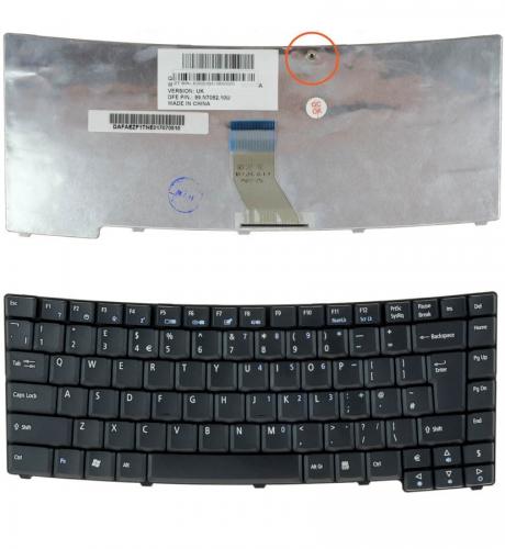 ΠΛΗΚΤΡΟΛΟΓΙΟ ΓΙΑ LAPTOP ACER TRAVELMATE 8100 UK BLACK